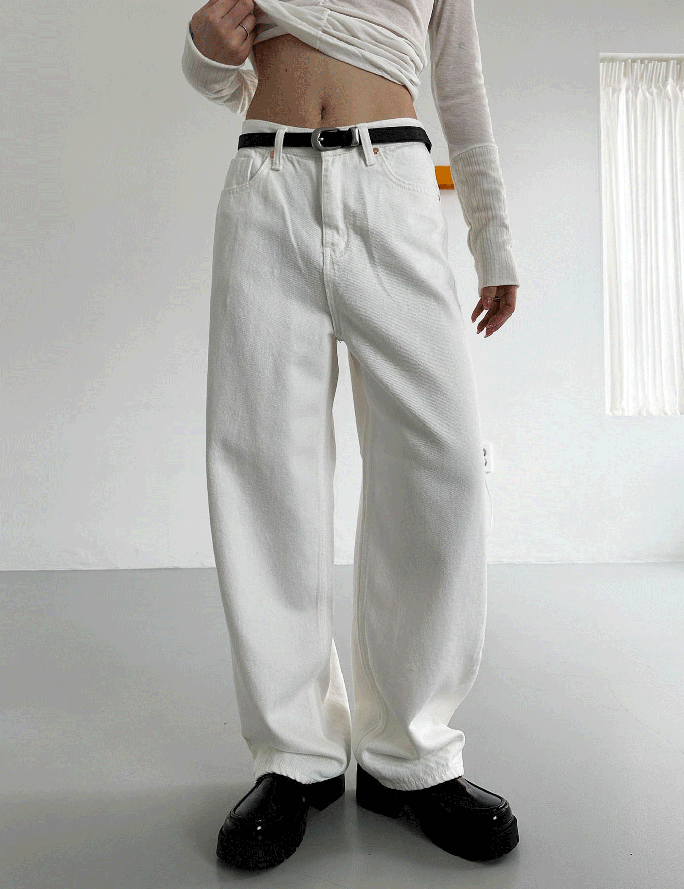 rayon cotton pants (5color)