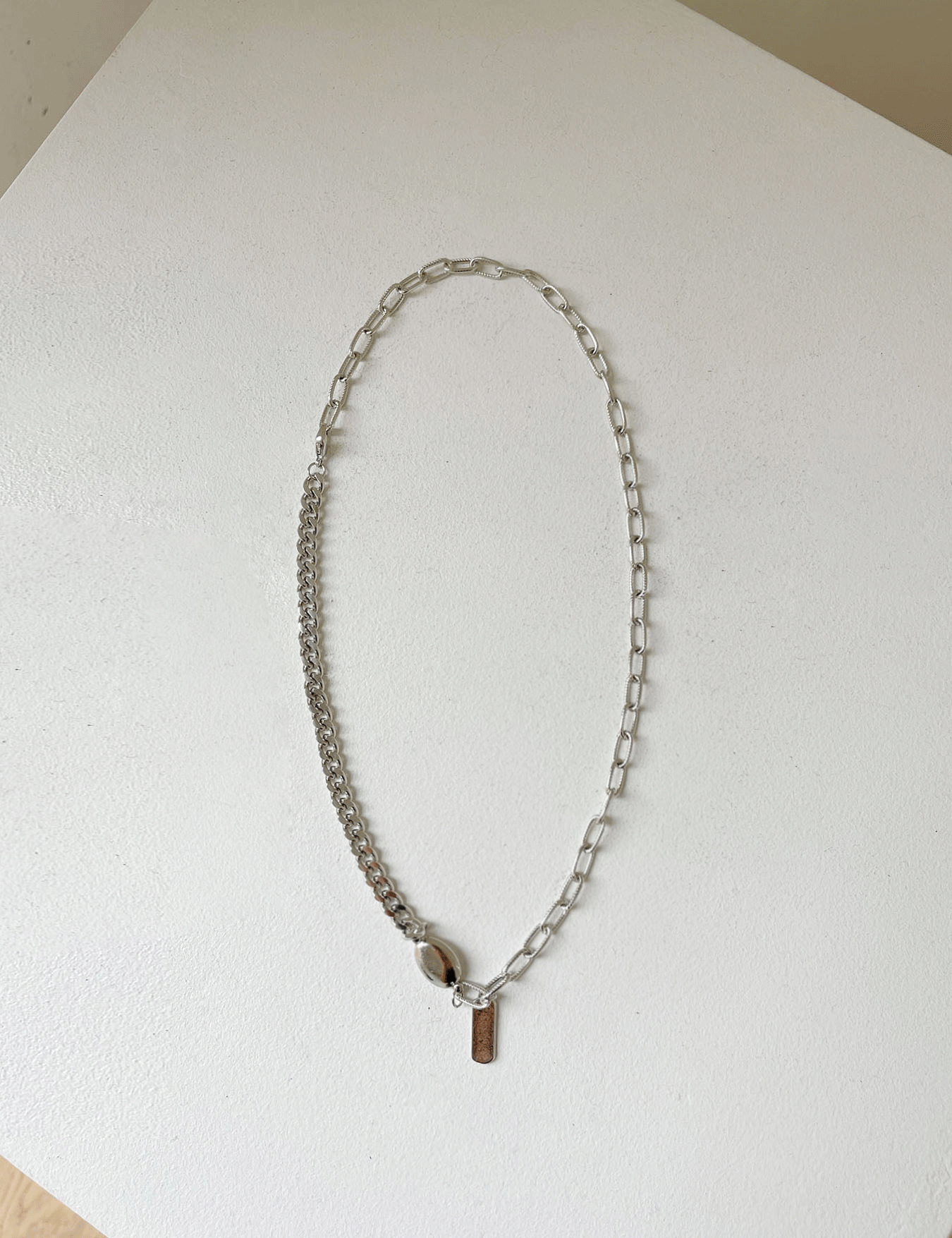 mixed chain necklace