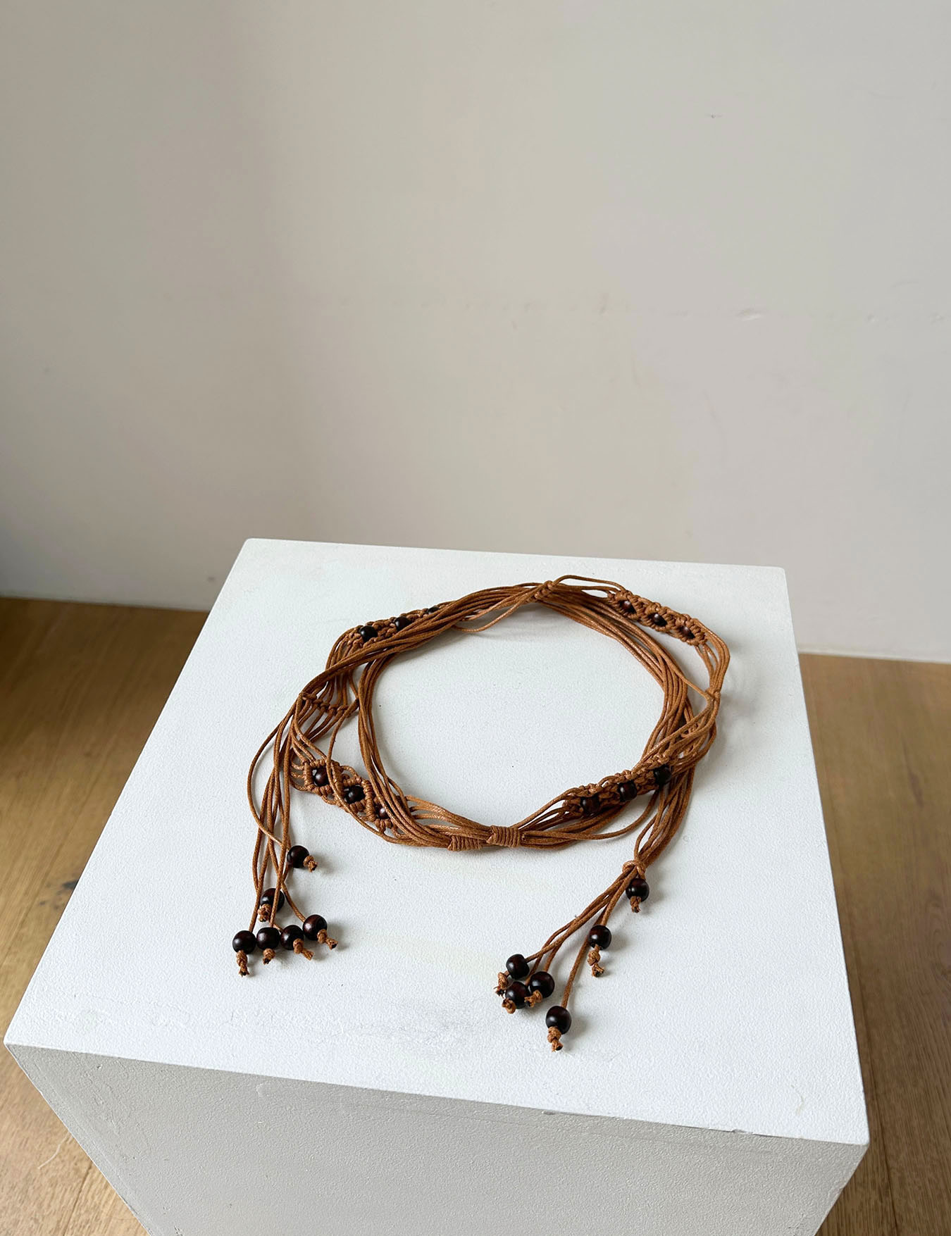 beads weaving belt (2color)