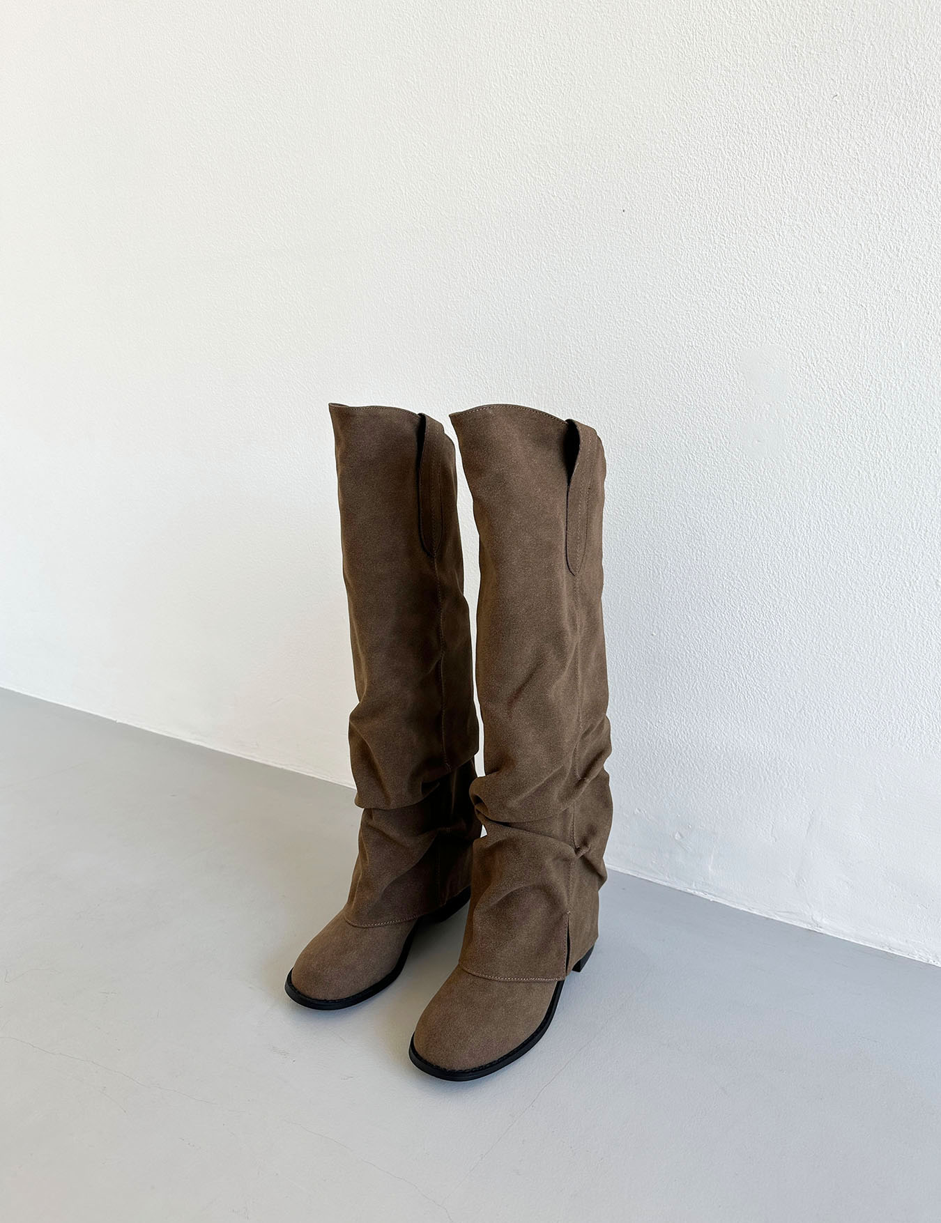 high layered boots (2color)