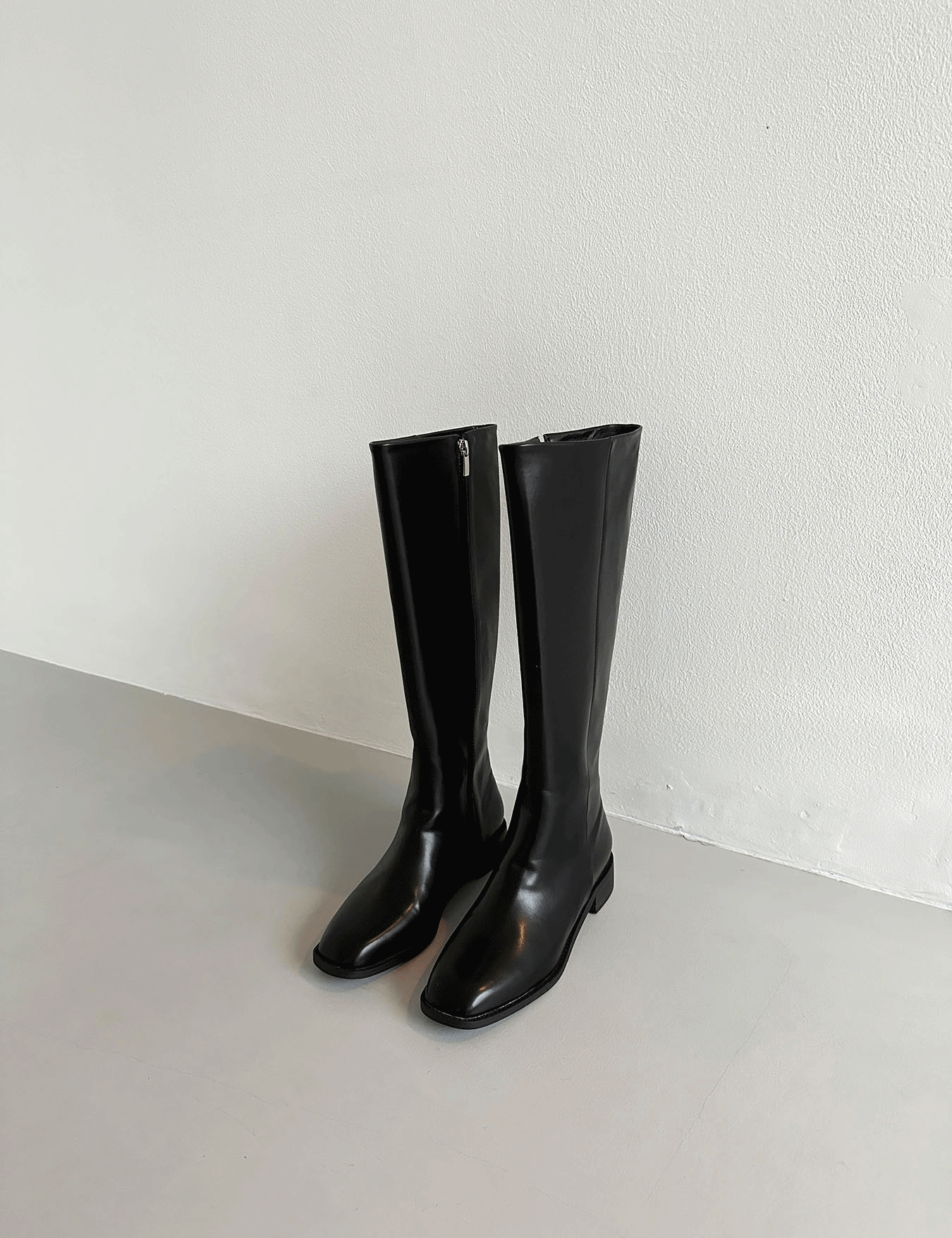 slim square boots (2color)