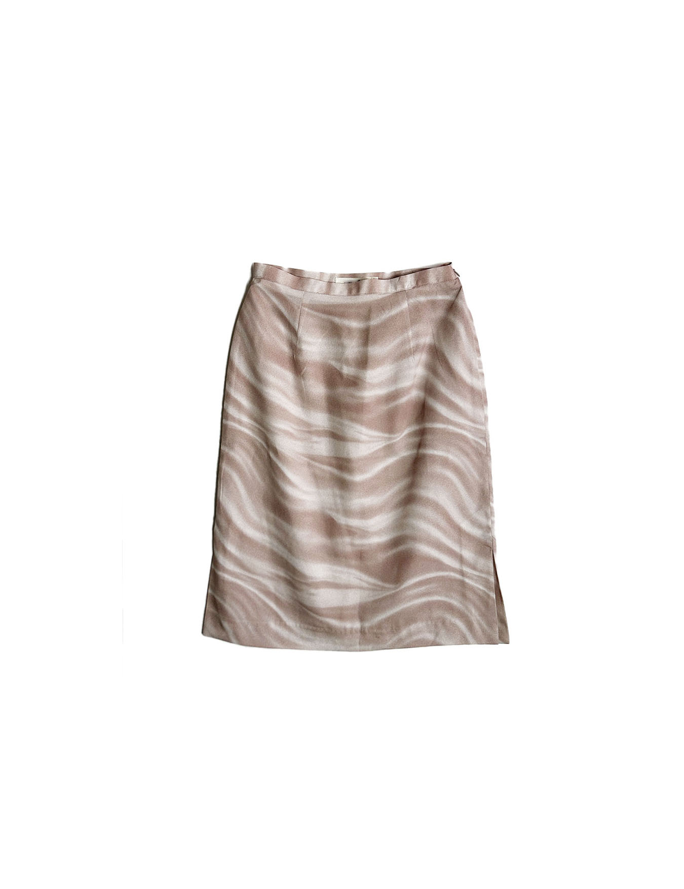 wave slit skirt (2color)